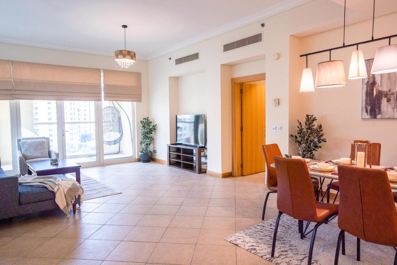 Luxury 4Br Apt - Palm Jumeriah - Beach Club Access Dubai Exteriör bild