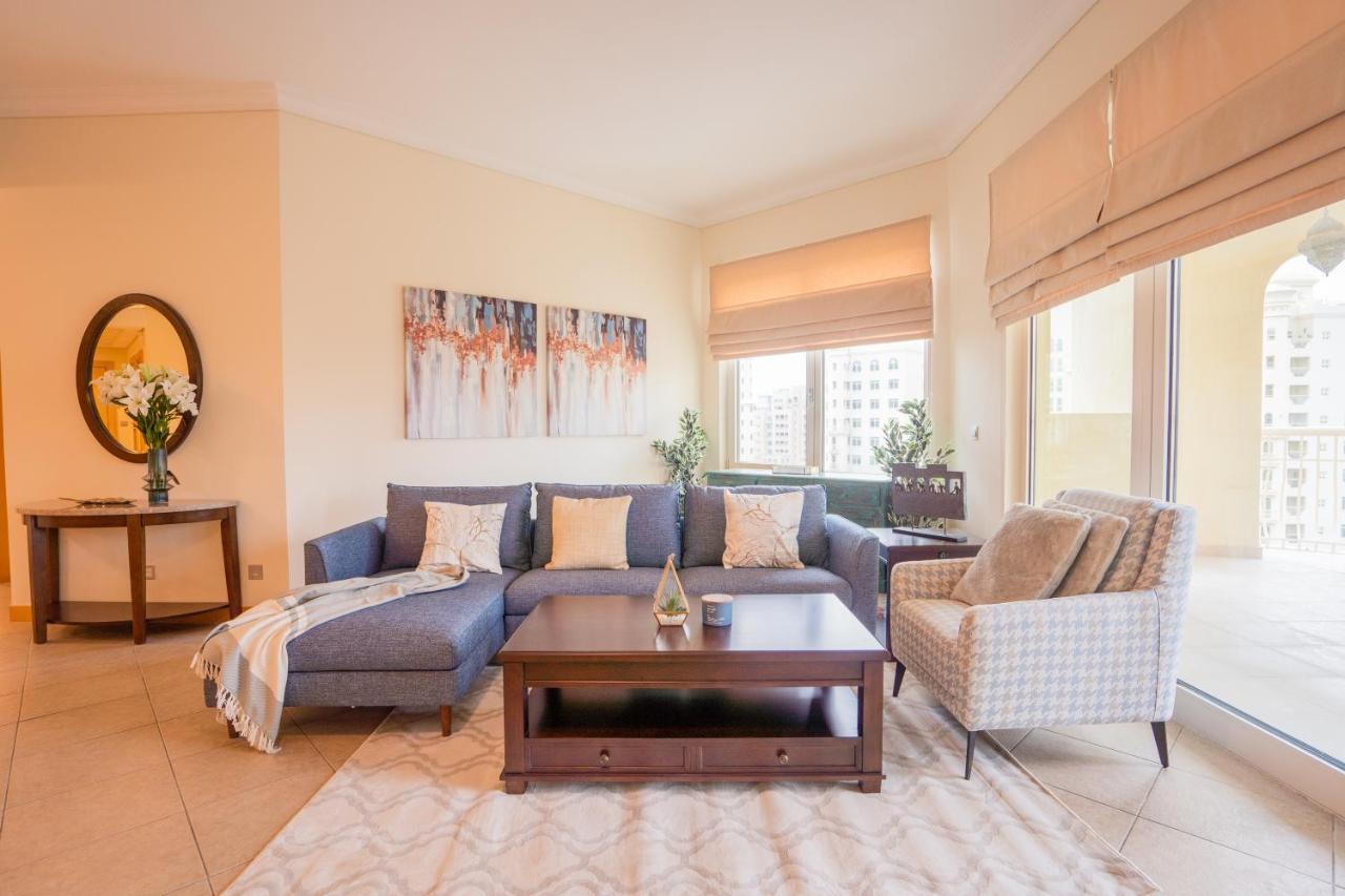 Luxury 4Br Apt - Palm Jumeriah - Beach Club Access Dubai Exteriör bild