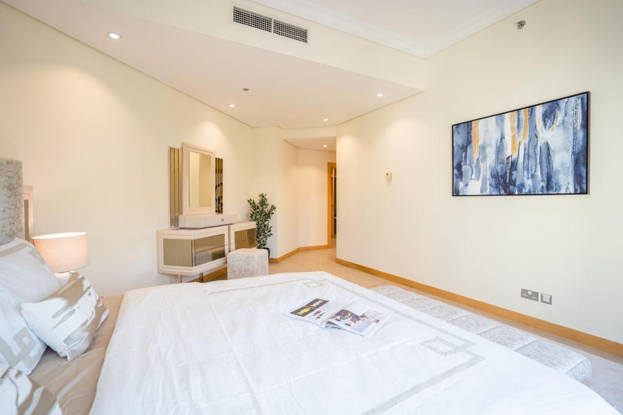 Luxury 4Br Apt - Palm Jumeriah - Beach Club Access Dubai Exteriör bild