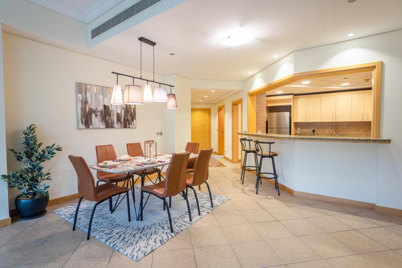 Luxury 4Br Apt - Palm Jumeriah - Beach Club Access Dubai Exteriör bild